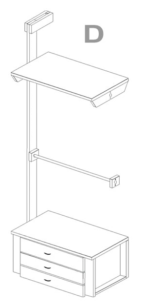 Wandschränke 4