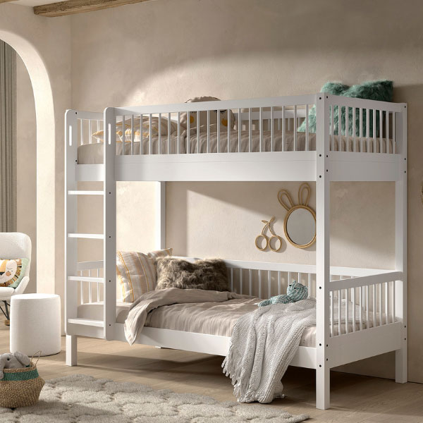 Lit d’arbre de Cinius en bois massif