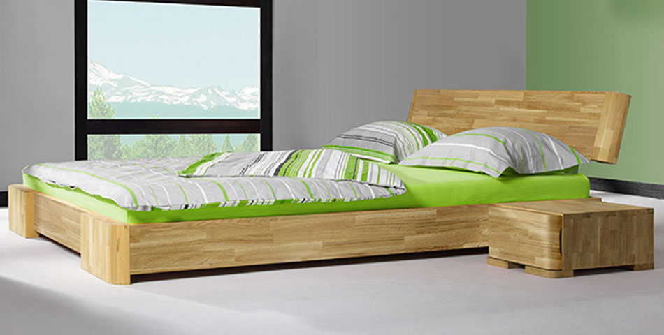  Bett - Bosso  / Futonbett / Massivholzbetten / massivholzbetten / Holzbetten / futonbetten / Japanische Bett / Holzbetten Design cinius