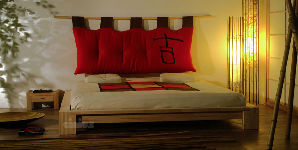  Bett - Kyoto  / Futonbett / Massivholzbetten / massivholzbetten / Holzbetten / futonbetten / Japanische Bett / Holzbetten Design cinius