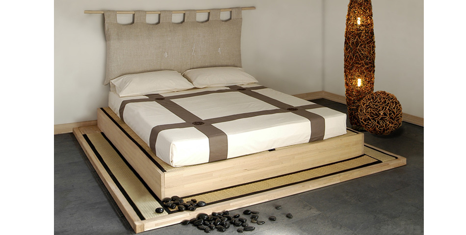  Bett - Yasumi  / Futonbett / Massivholzbetten / massivholzbetten / Holzbetten / futonbetten / Japanische Bett / Holzbetten Design cinius