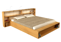 Bed Cinius  japan style bed slim