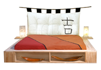 Bed Cinius  japan style bed libroletto