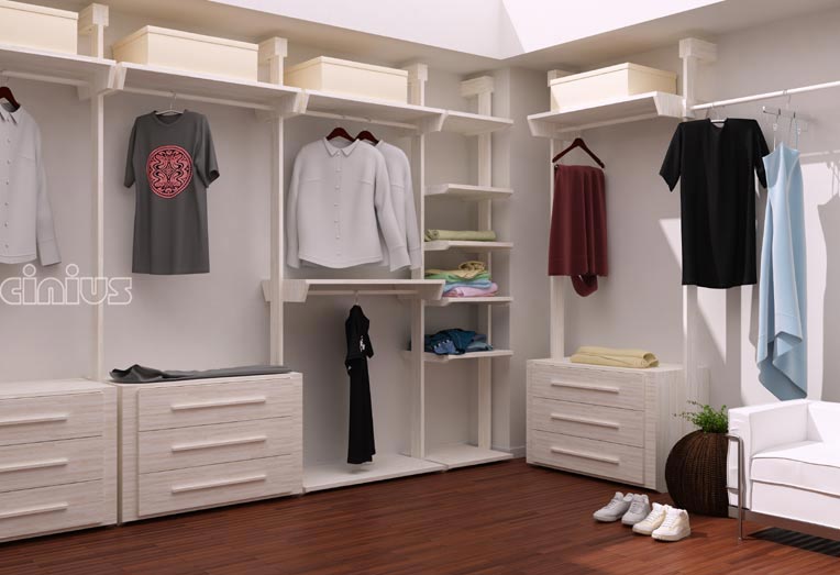 Walkig-closet Some possible combinations