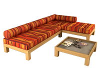 Canapé-lit futon modèle Tatsofa
