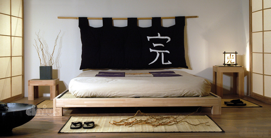 Letto Tatami-Bed sollevato di Cinius con tatami moderno